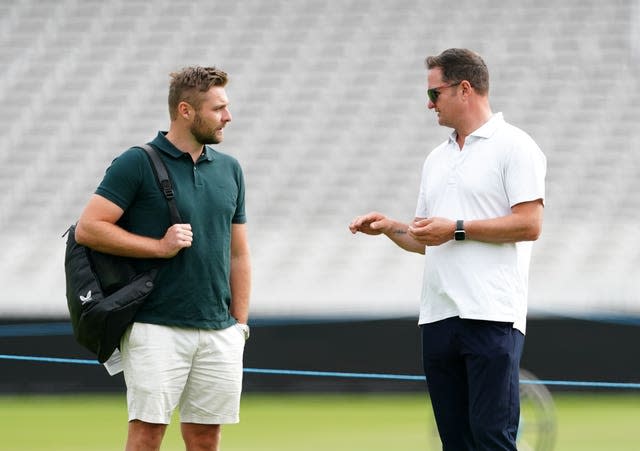 National selector Luke Wright, left, had kept the door open for Roy's return