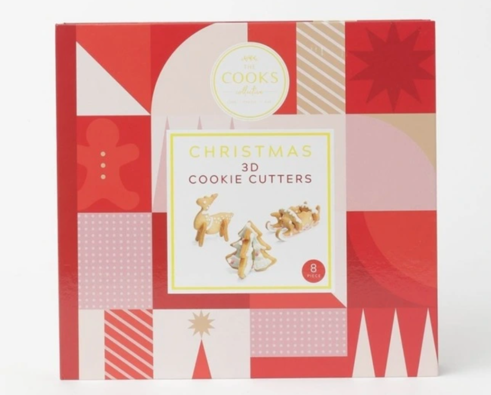 3d christmas cookie cutters