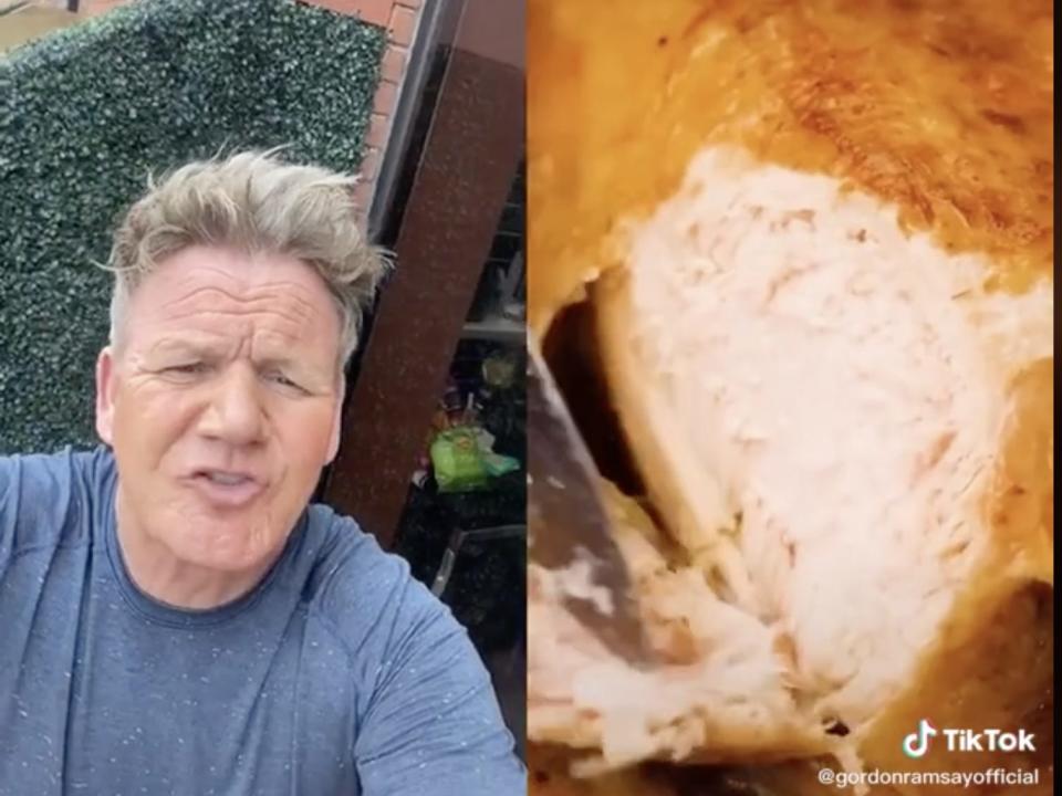 Gordon Ramsay Chicken TikTok