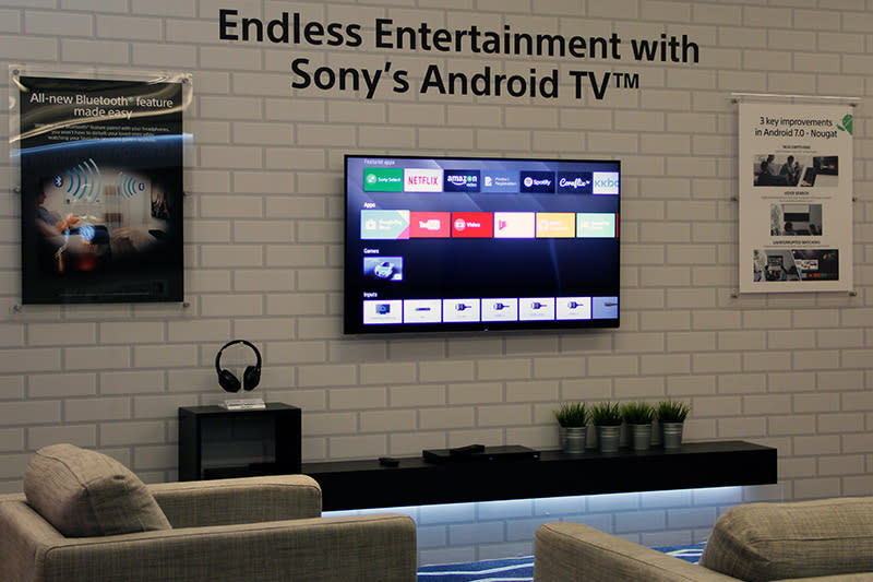 Like most recent Sony Bravia TVs, they run the Android TV operating system. This year's models will come with Android TV 7.0. 