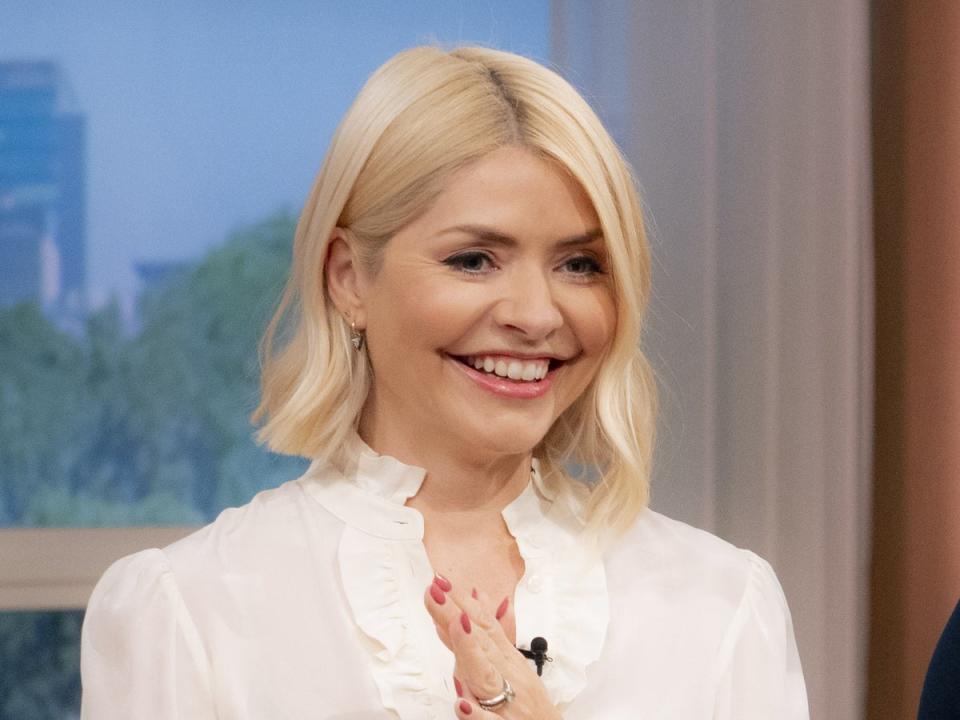 Holly Willoughby stepped away from ‘This Morning’ in October (Ken McKay/ITV/Shutterstock)