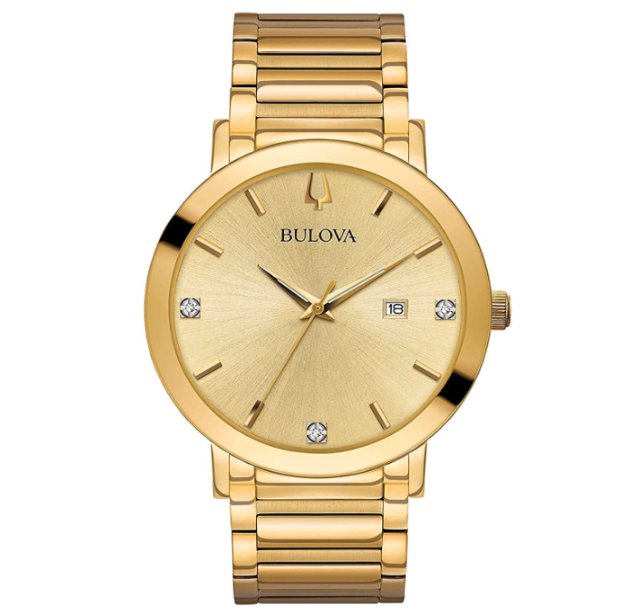 Bulova Modern Quartz Men's Watch. Image via Amazon.