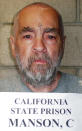 <p>Convicted murderer Charles Manson, 74, is shown in this handout image released March 18, 2009 from Corcoran State Prison in California. Manson was serving a life sentence for his conspiracy role in the killing of seven people in the Tate-LaBianca murders in Los Angeles, 1969. (Photo: Corcoran State Prison/Reuters) </p>