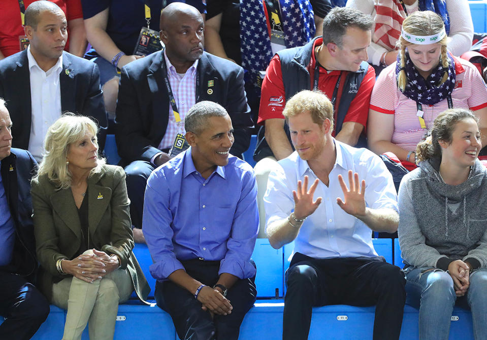 <p>Avec Barack Obama, à Toronto.</p><br>