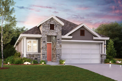 Mason Floor Plan Rendering | New Homes in Austin, TX | Jennings Place by Century Communities