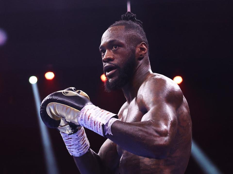 Deontay Wilder and opponent Zhilei Zhang are both aiming to bounce back from losses to Joseph Parker (Getty Images)