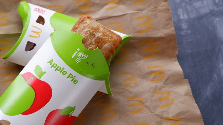 McDonald's apple pies