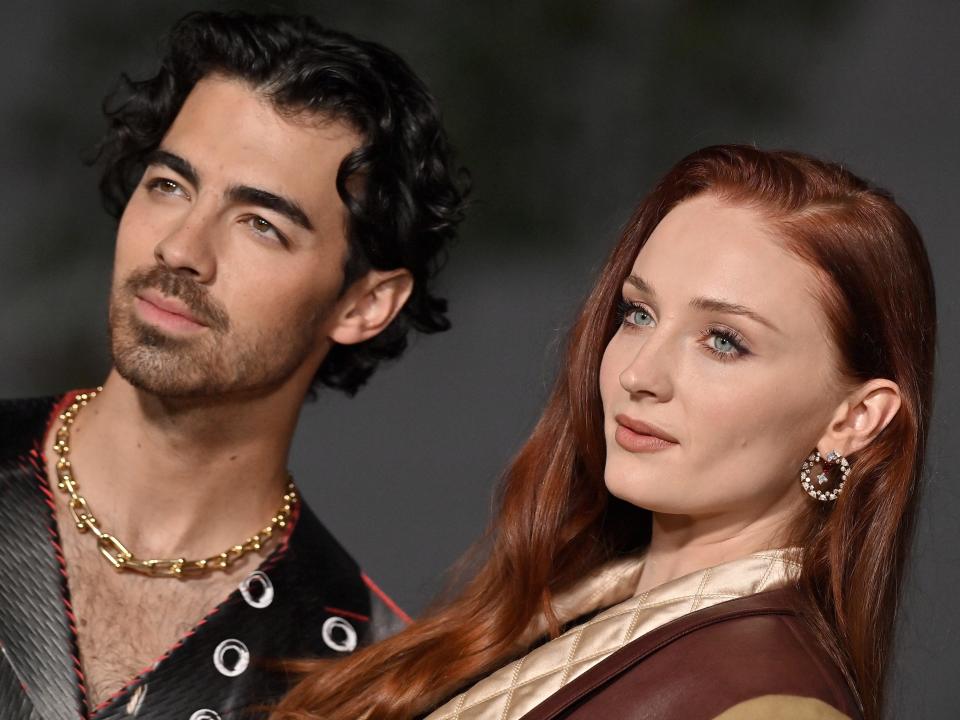 Joe Jonas and Sophie Turner attend the 2nd Annual Academy Museum Gala at Academy Museum of Motion Pictures on October 15, 2022 in Los Angeles, California.