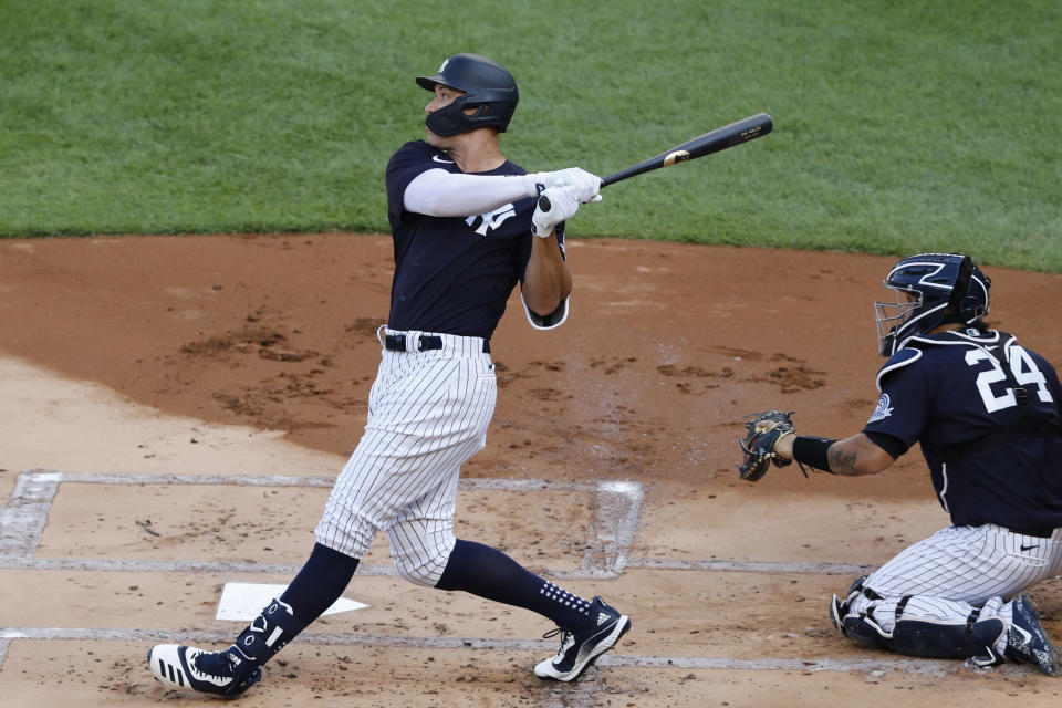 Aaron Judge  (AP Photo/Kathy Willens)