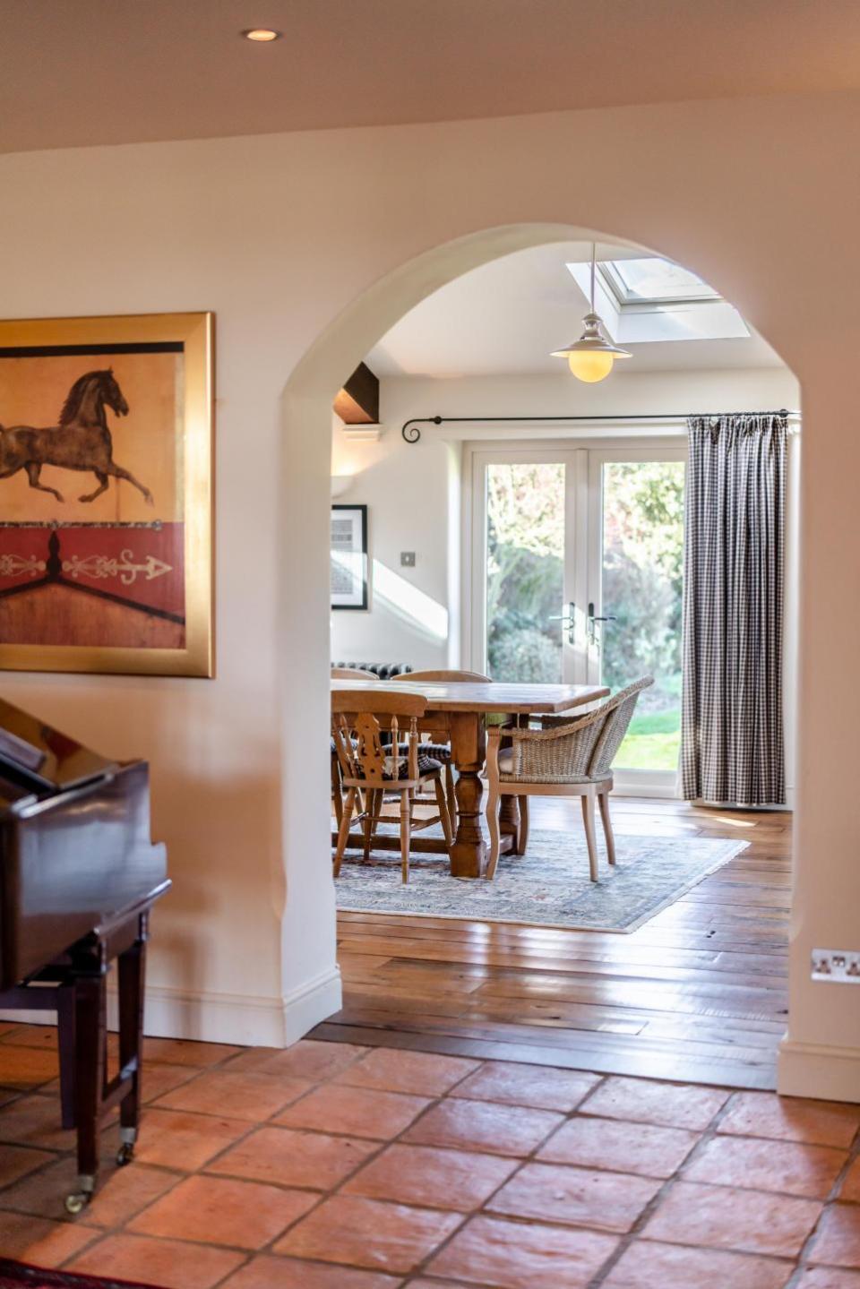 Eastern Daily Press: A music room sits at the centre of the property