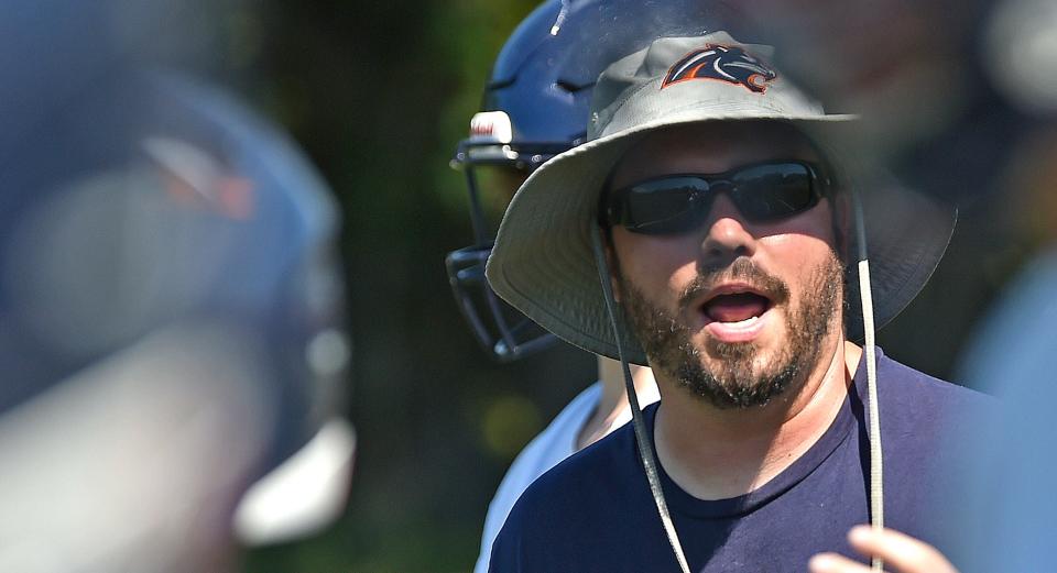 First-year head coach Scott Paravicini of the Bradenton Christian football team is looking to rebound and rebuild.