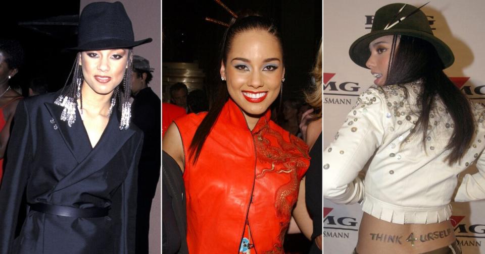 Alicia Keys' Grammys Style History — from Sneakers on the Red Carpet to Going Makeup-Free