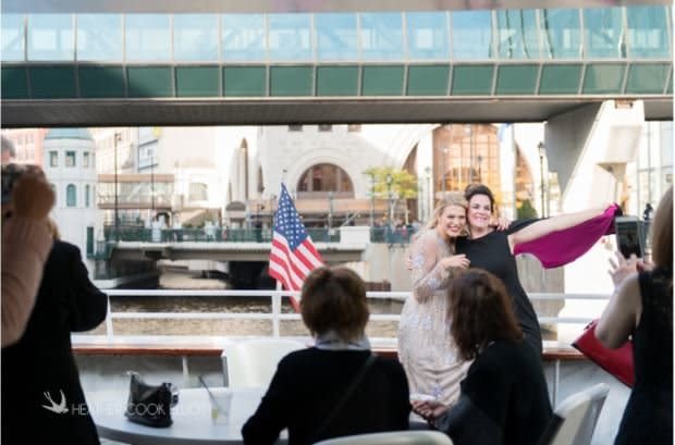 The couple take a special pride in introducing close friends to all that Milwaukee has to offer. (Photo: Heather Cook Elliott Photography)