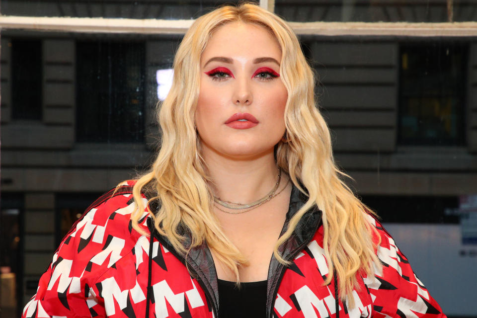 NEW YORK, NEW YORK - JULY 08: Hayley Hasselhoff attends the GYM Capsule Collection at Marina Rinaldi Boutique on July 08, 2019 in New York City. (Photo by Astrid Stawiarz/Getty Images for Max Mara)