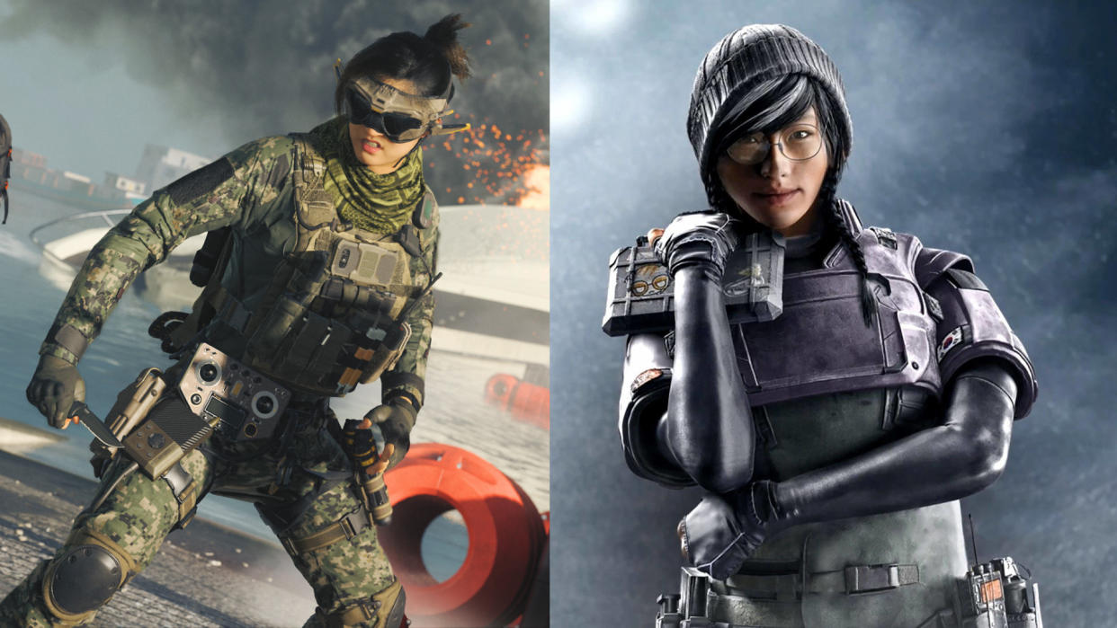  Call of duty dokkaebi comparison. 