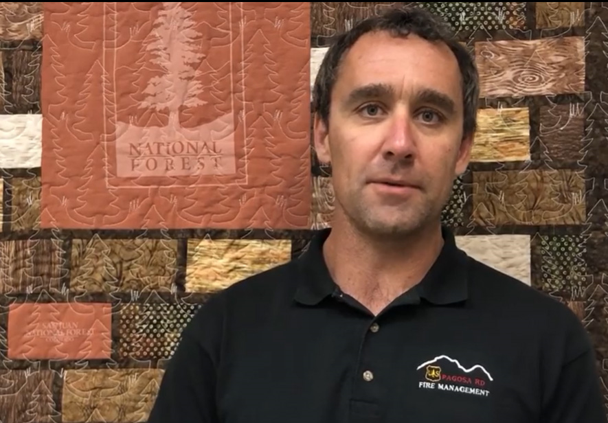 Perins Peak Fire Incident Commander Jay Godson gives a morning update May 25 via Facebook about plans to fight the wildland blaze that started just before 5 p.m. on May 24 two miles west of Durango, Colorado.