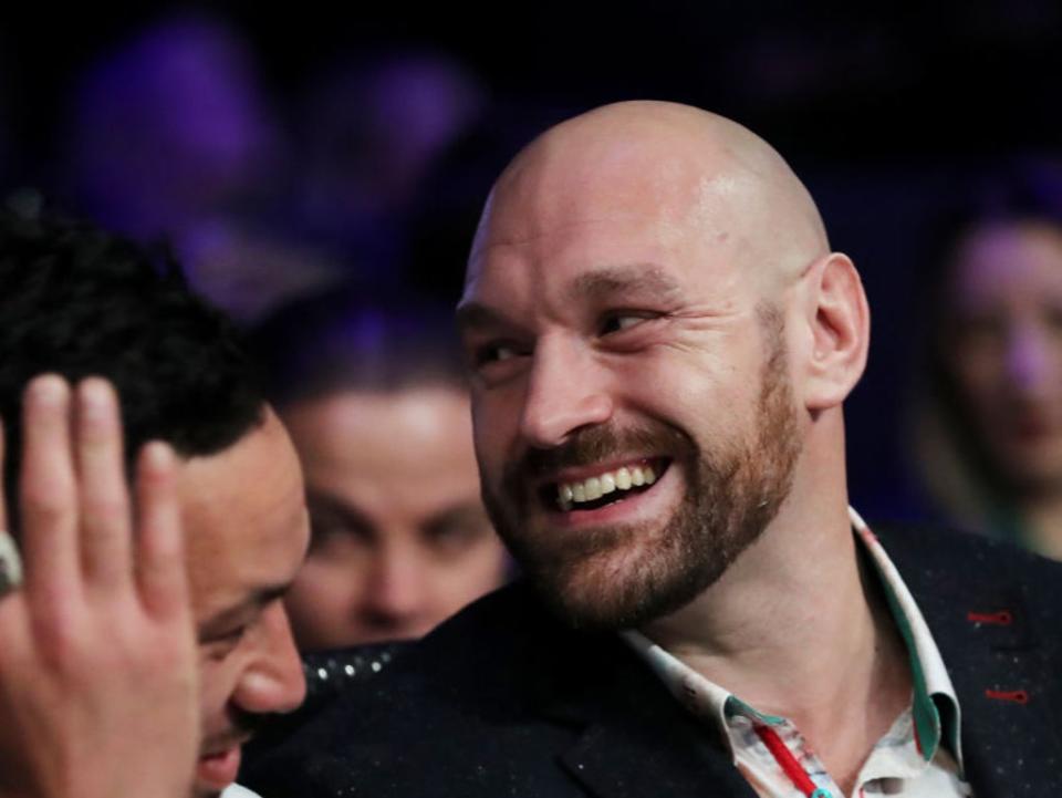 It is not yet clear who Fury will fight in the early part of 2022 (Getty Images)