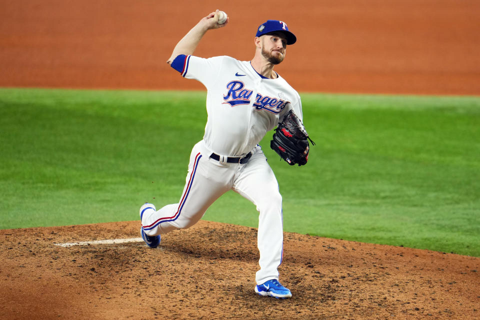 Chris Stratton。（Photo by Cooper Neill/MLB Photos via Getty Images）