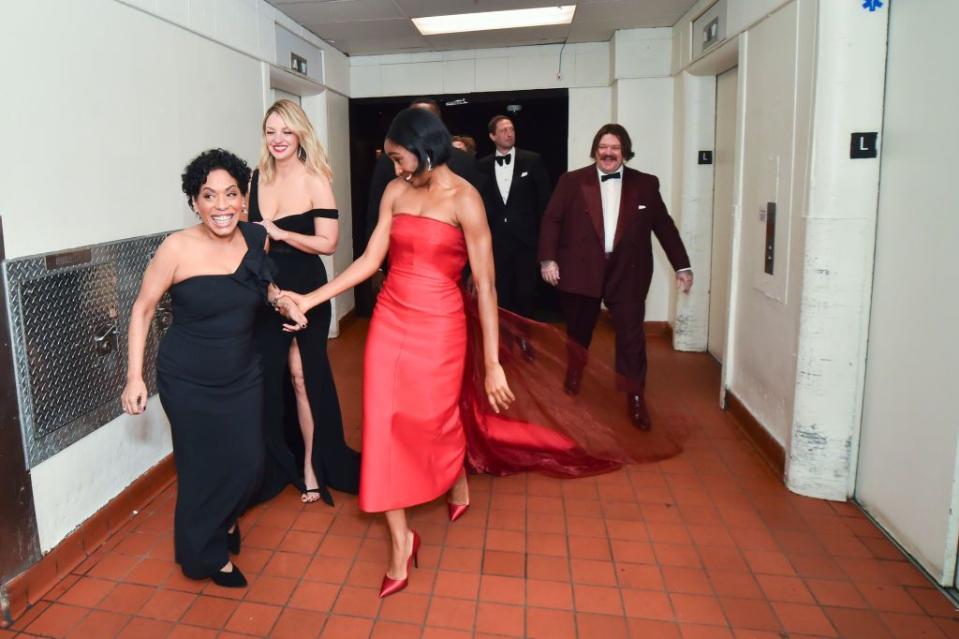 81st golden globe awards backstage