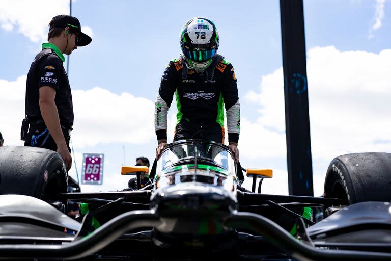 Agustín Canapino no tuvo una buena participación en el GP de Sonsio; culminó en el 21° lugar luego de largar 15°