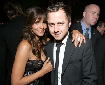 Halle Berry and Giovanni Ribisi at the New York premiere of Sony Pictures' Perfect Stranger