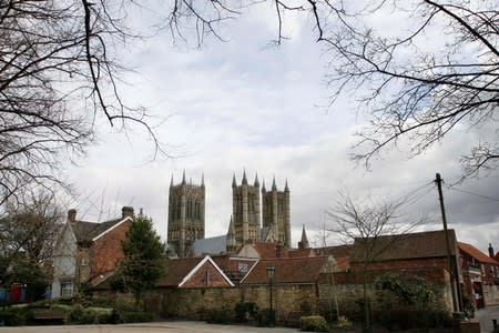 FILE PHOTO: General view of Lincoln Cathedral