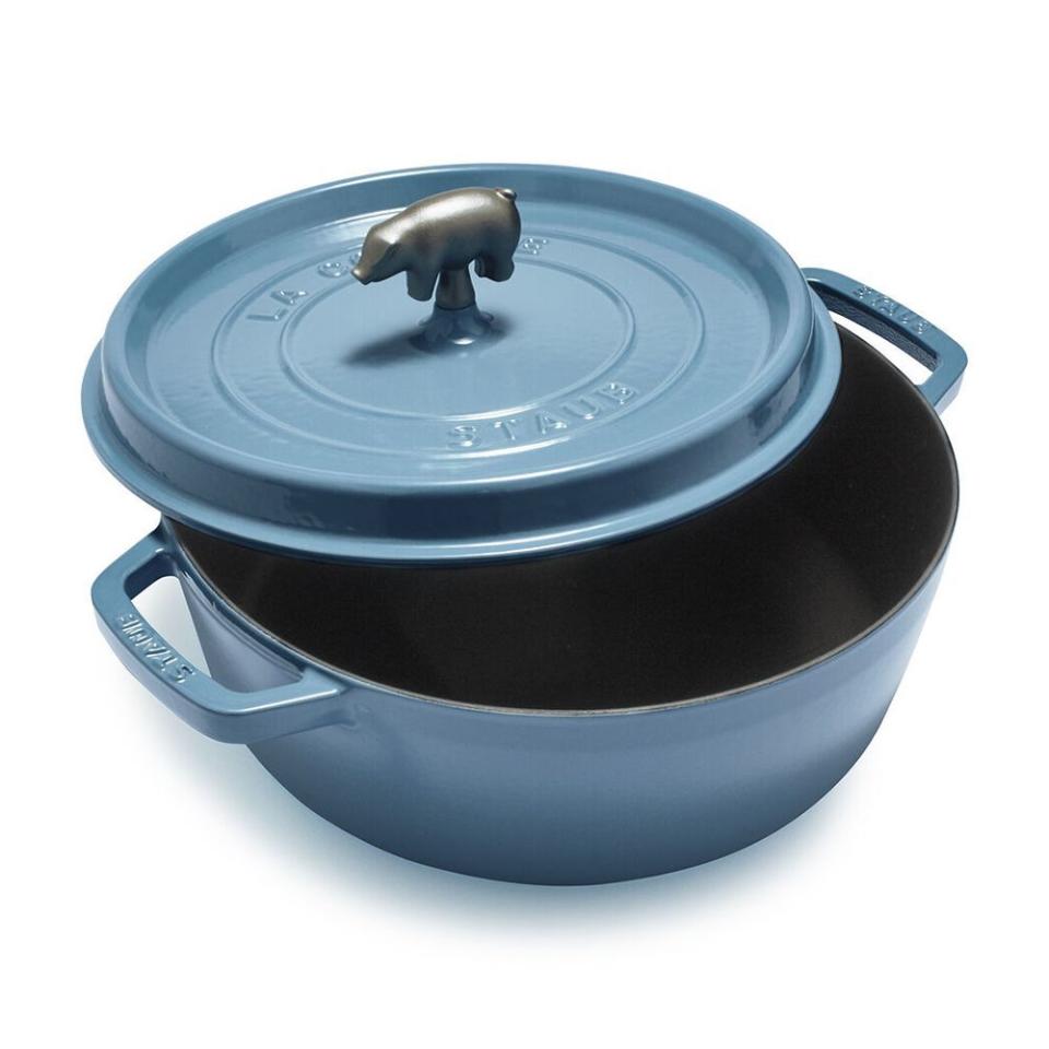 4) Staub Enameled Cast Iron Dutch Oven