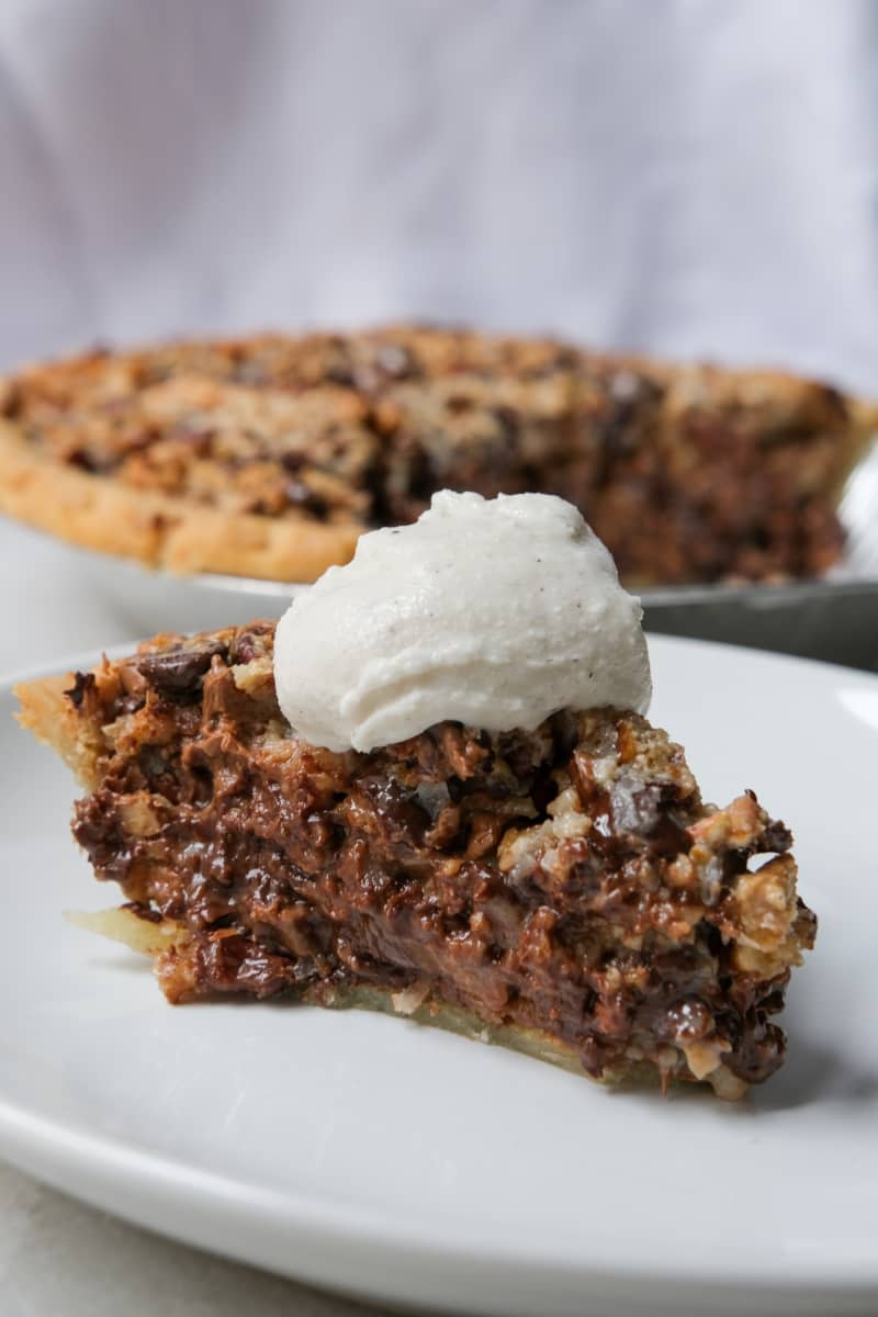 Texas Trash Pie with ice cream