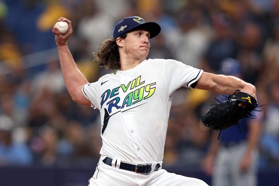 Tyler Glasnow。(Photo by Megan Briggs/Getty Images)