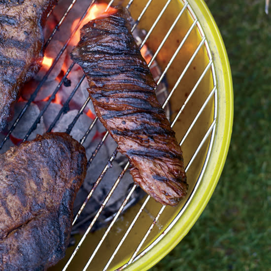 Chile-Glazed Hanger Steak