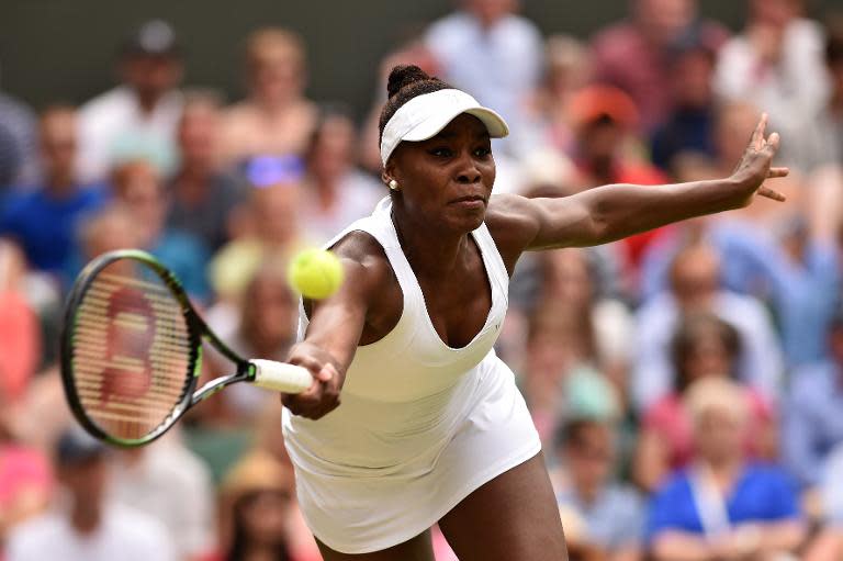 Venus Williams was defeated by her sister 6-4, 6-3 in a Wimbledon match that lasted just 67 minutes, on July 6, 2015