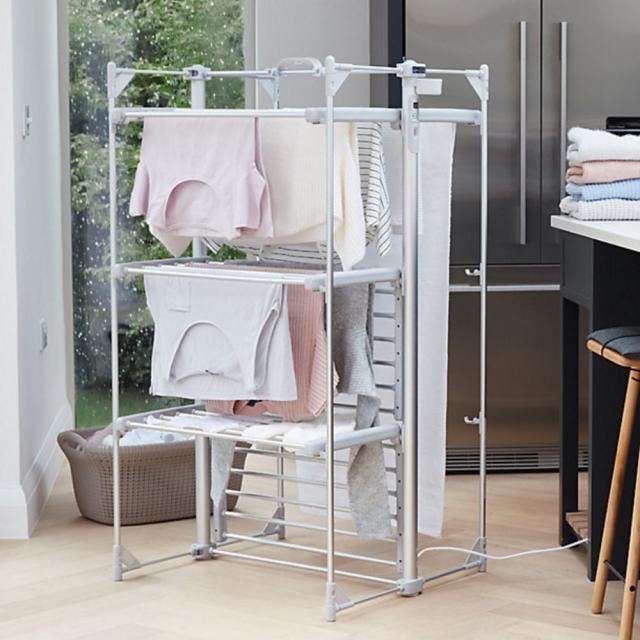 This Electric Drying Rack Is Saving Me a Small Fortune on Laundry