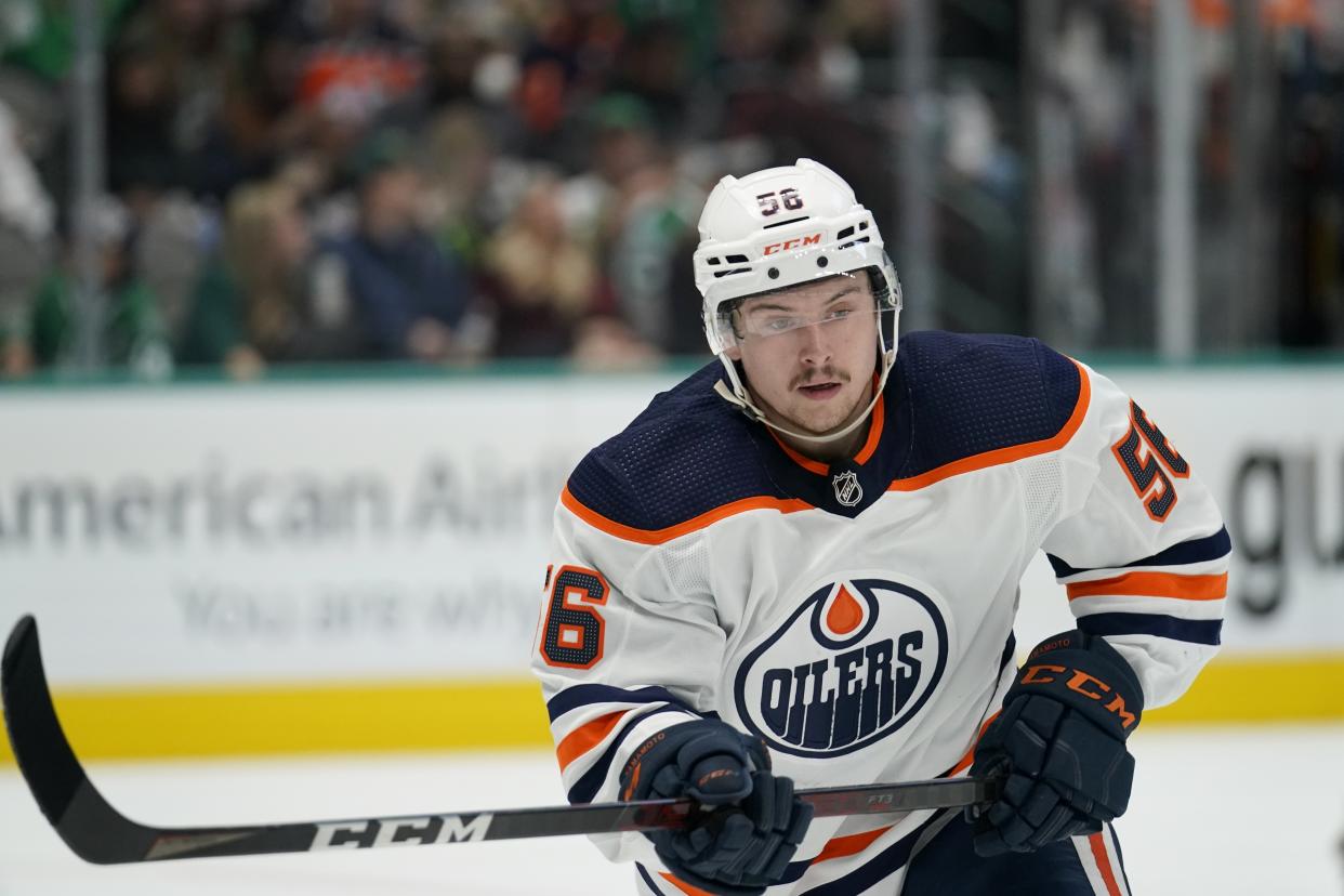 Edmonton Oilers right wing Kailer Yamamoto is an intriguing fantasy hockey pickup