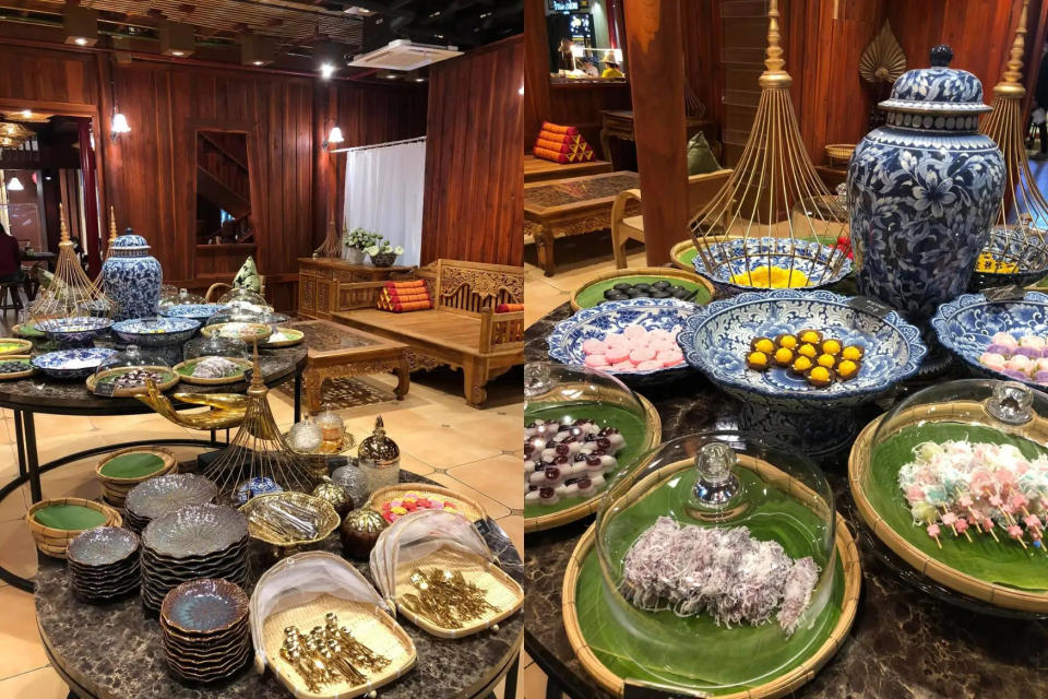 來自佛統府的chada tea boutique，甜點是依據泰國王室食譜來做。（來源：店家FB）