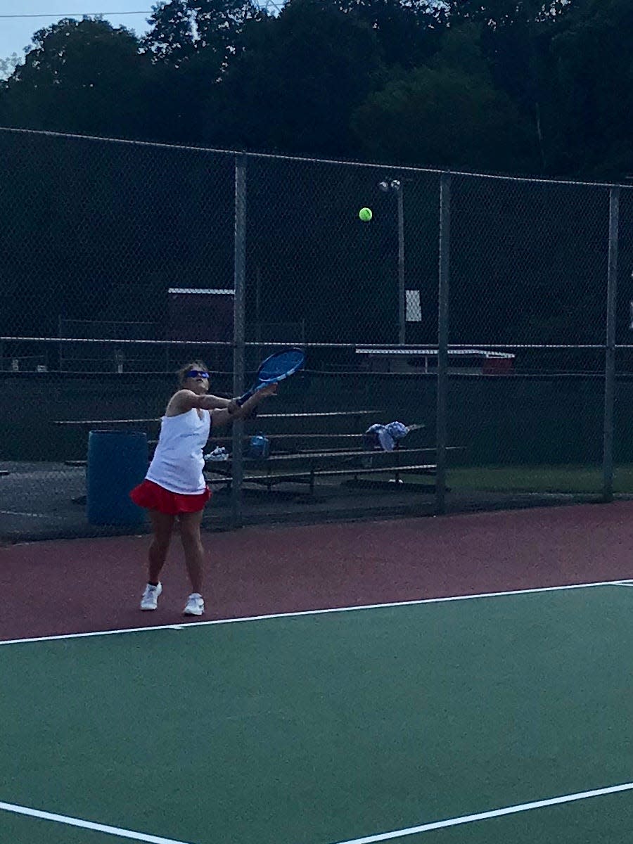 Marion Harding went to Pleasant and beat the Spartans 5-0 in a Mid Ohio Athletic Conference girls tennis match on Tuesday.