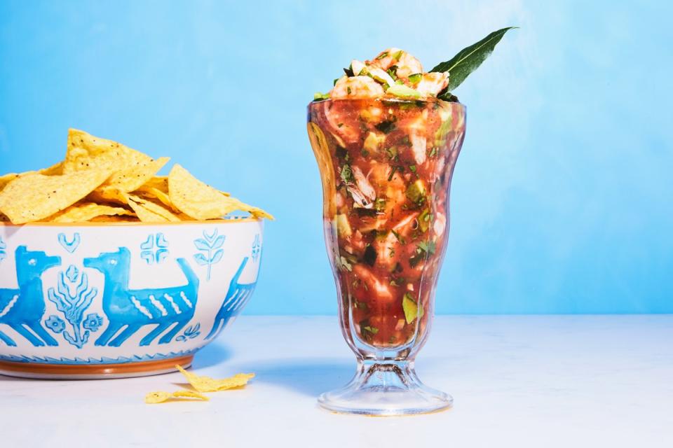 Campechana Extra (Mexican Seafood Cocktail)