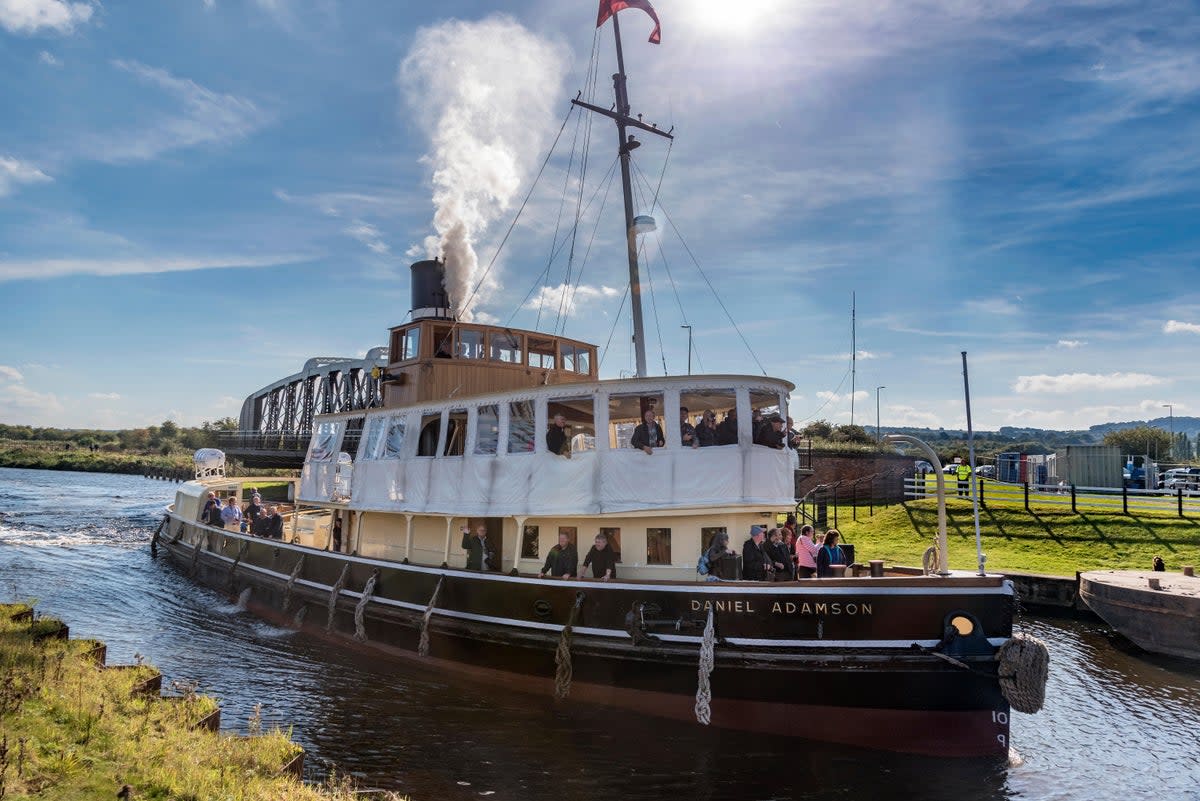 A sailor who rescued and restored a century-old tug boat has been awarded a medal (BestPix/Alamy Stock Photo/PA)