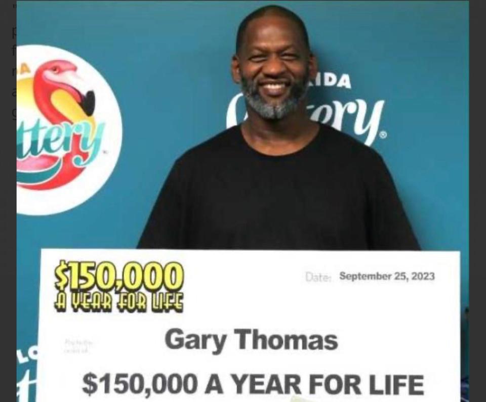 Gary Thomas winner of $250k