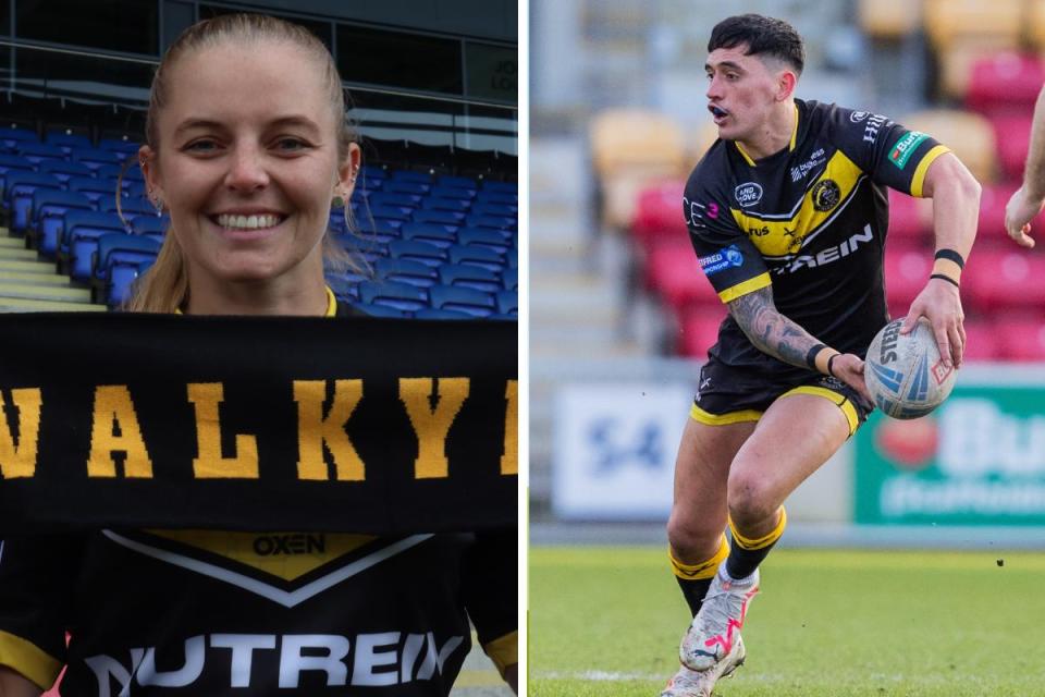 Remi Wilton is in line to make her York Valkyrie debut, whilst Nikau Williams makes his long-awaited return for York Knights. <i>(Image: York RLFC/Craig Hawkhead/Canva)</i>