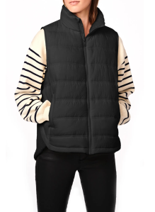 Bernardo Quilted Puffer Vest