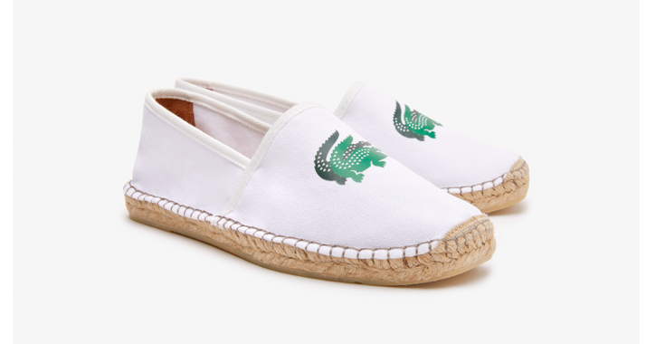 Espadrilles au crocodile