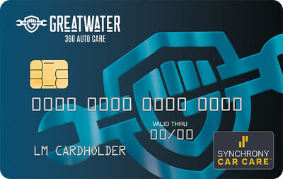 Through this partnership, GreatWater 360 Auto Care joins the Synchrony Car Care network, enabling GreatWater customers to use its private label credit card at all GreatWater locations in the U.S. as well as the more than one million gas stations and auto parts and service businesses nationwide.