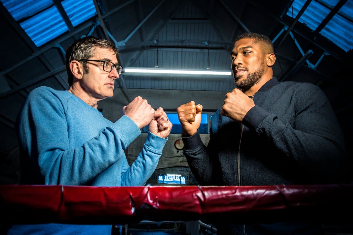Louis Theroux and Anthony Joshua  (Handout / BBC)