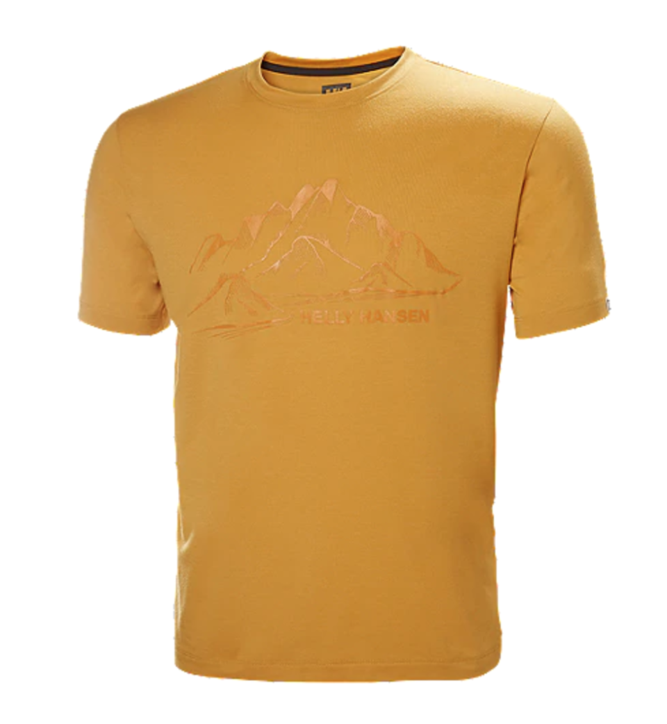 Helly Hansen Men's Skog Graphic T Shirt. Image via Sport Chek.