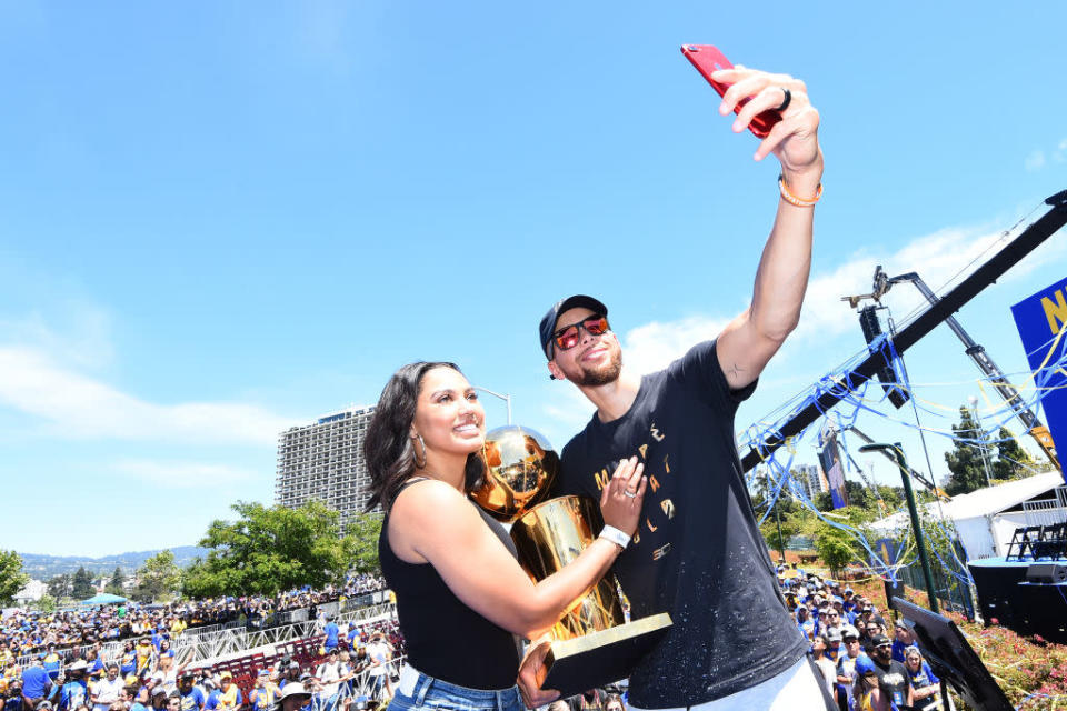 Ayesha Curry’s restaurant is paying for Stephen Curry’s championships. (Getty Images)
