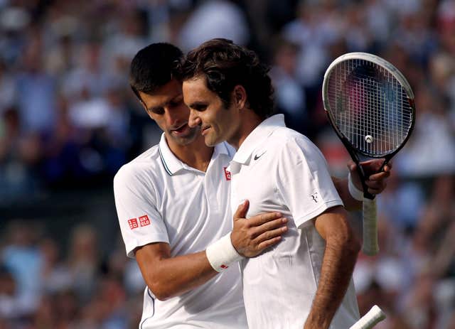 Federer came up short of clinching an eighth SW19 triumph after losing to Novak Djokovic 