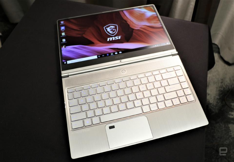 MSI Modern 14 laptop hands-on

Cherlynn Low / Engadget