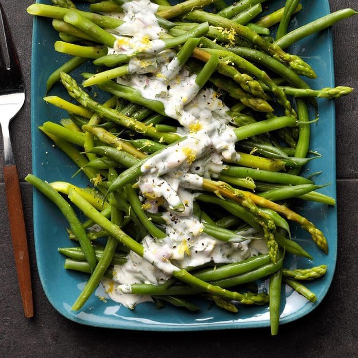 Asparagus And Green Beans With Tarragon Lemon Dip Exps Fttmz19 48007 B03 05 2b Rms 4