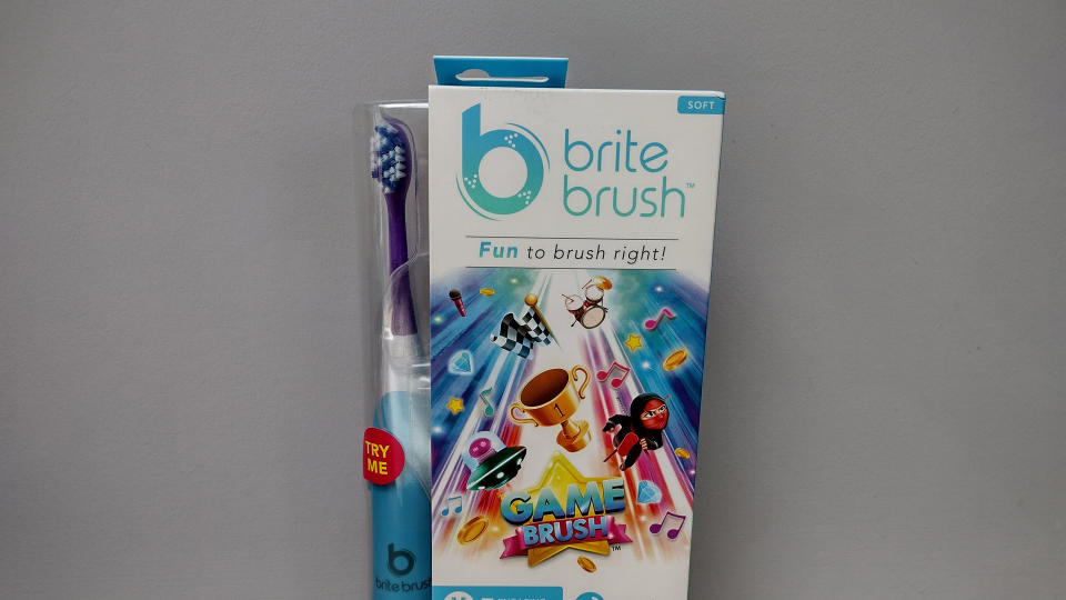 BriteBrush Games electric toothbrush