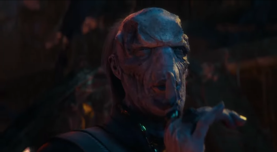 Tom Vaughan-Lawlor as Ebony Maw in Avengers: Infinity War | Marvel